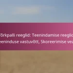 Võrkpalli reeglid: Teenindamise reeglid, Teeninduse vastuvõtt, Skoreerimise vead