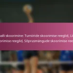 Võrkpalli skoorimine: Turniiride skoorimise reeglid, Liigade skoorimise reeglid, Sõprusmängude skoorimise reeglid